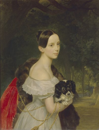 Portræt af Ulyana M. Smirnova, 1837-1840 af Karl Pavlovich Bryullov