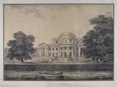Yelagin-paladset i Sankt Petersborg, 1823 af Karl Petrovich Beggrov