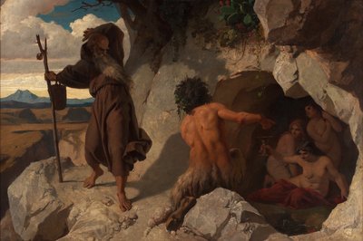Sankt Anthonys fristelse af Karl Schönbrunner
