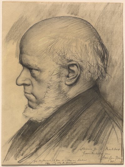 Adolph Menzel af Karl Stauffer-Bern
