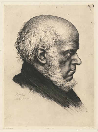Adolf Menzel af Karl Stauffer-Bern