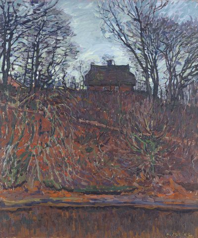 Ensomt hus af Karl Wilhelm Arthur Illies