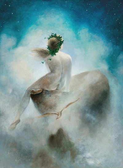 Spørgsmål til stjernerne, 1895. af Karl Wilhelm Diefenbach