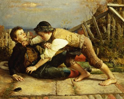 Drengelige pranks, 1885 af Karl Witkowski