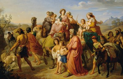 Jakobs hjemkomst af Karl von Blaas