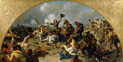 Slaget ved Torino 1706 af Karl von Blaas