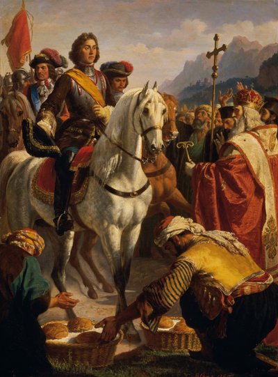 Prins Eugenes march til Bosnien i 1697 af Karl von Blaas