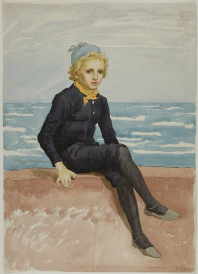 Eddie ved kysten af Kate Greenaway