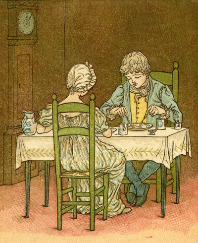 Jack Sprat kunne spise af Kate Greenaway