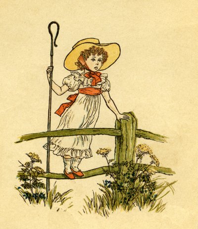 Lille Bo-peep har tabt af Kate Greenaway