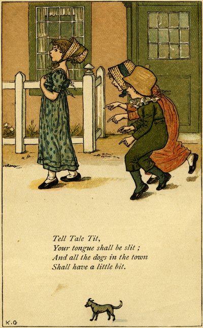 Fortæl Tale Tit børnehave af Kate Greenaway