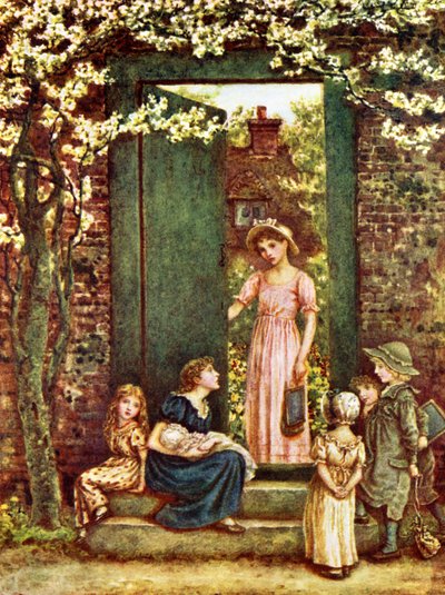 Den åbne dør af Kate Greenaway af Kate Greenaway