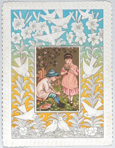 Valentine af Kate Greenaway