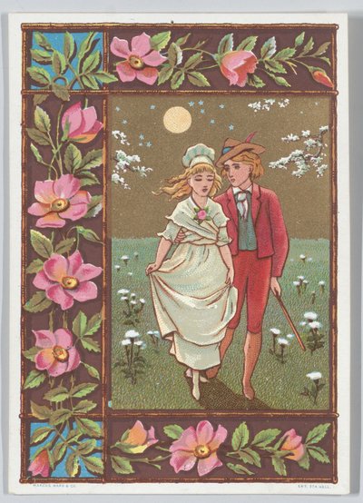 Valentine af Kate Greenaway