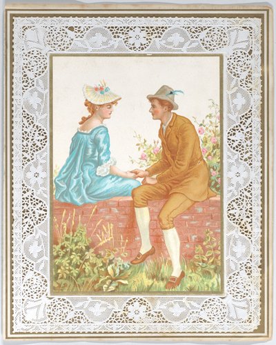 Valentinskort af Kate Greenaway