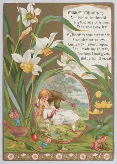 Valentine af Kate Greenaway