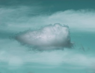 Cloud Spaceship, 2021 (foto) af Katha Wood