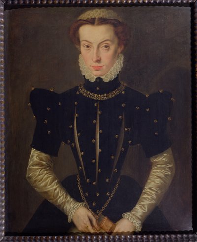 Portræt af den hellige Margareta af Lothringen (1463-1521) af Katharina van Hemessen