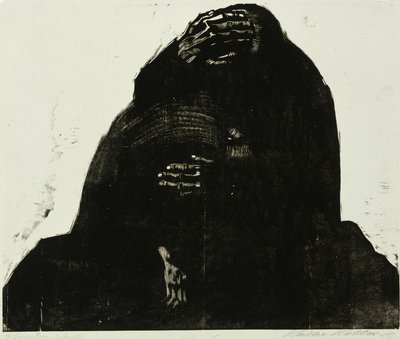 Forældrene, Nummer III af Käthe Kollwitz