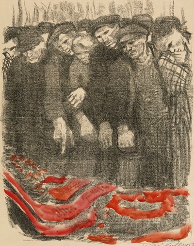 Marzfriedhof, 1913 af Käthe Kollwitz