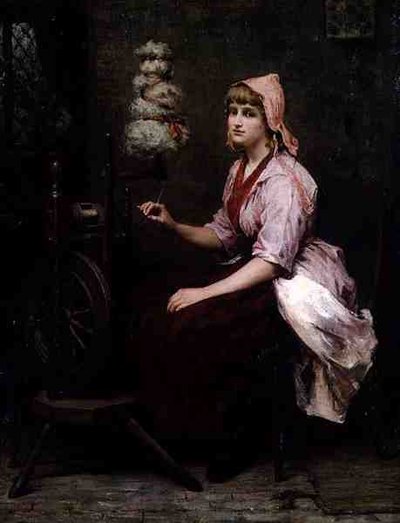 Pigen ved Spindehjulet af Katherine D. M. Bywater