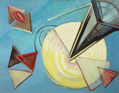 Ekkoer af Bach 1930 (Olie på lærred) af Katherine Sophie Dreier