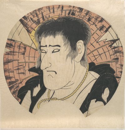 Leder af en uidentificeret skuespiller som landsmand i Rags, ca. 1793. af Katsukawa Shun