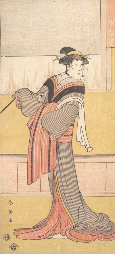 Segawa Chrysanthemum Woman Godt, hva? 1791. af Katsukawa Shun