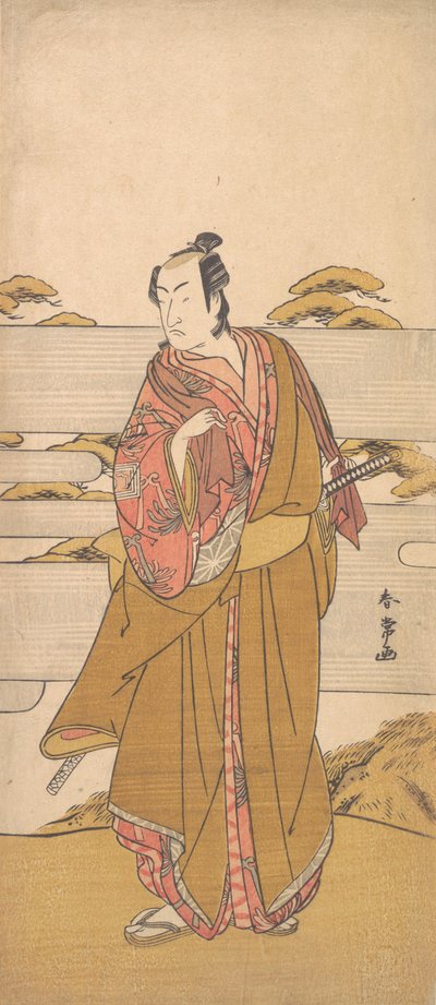 Masasuke Ichikawa Okay? 1790. af Katsukawa Shunjo