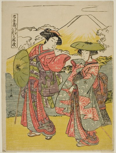 Akt otte: Bruderejse fra stykket Chushingura (Treasury of Loyal Retainers) af Katsukawa Shunsho