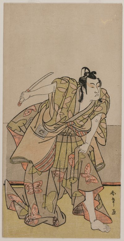 Ichikawa Monnosuke Good s Da jeg var en forfader, ca. 1770