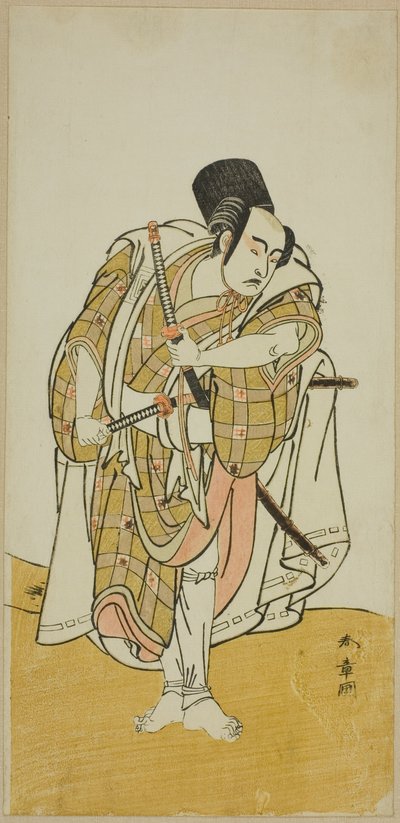 Skuespilleren Ichikawa Yaozo II (?) af Katsukawa Shunsho