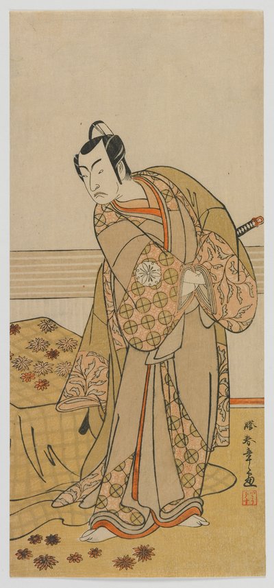 Skuespilleren Matsumoto Koshiro IV, Edo-periode, slutningen af 1770