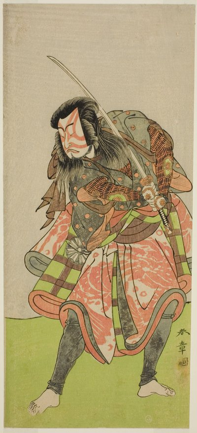 Tea Ac and r Nakamura og Mijuro Doctor As Akushichibyo Et. af Katsukawa Shunsho
