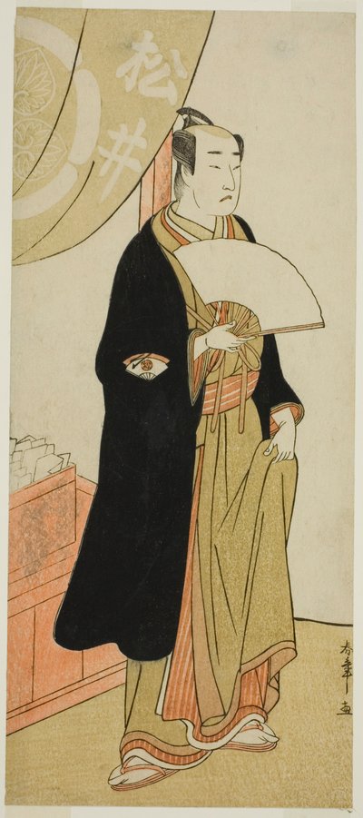 Skuespilleren Onoe Matsusuke I i en uidentificeret rolle af Katsukawa Shunsho