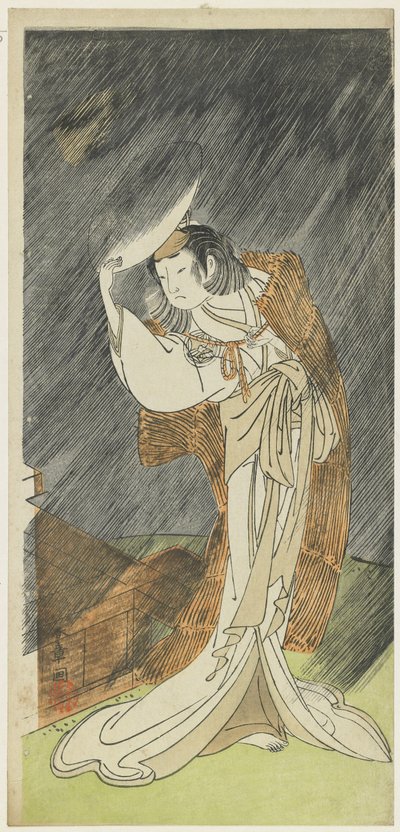 Yamashita Kinsaku god som te dy Asaka af Katsukawa Shunsho