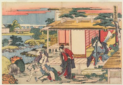 7. akt af Katsushika Hokusai