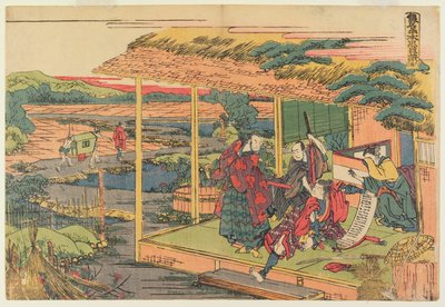Akt VI af Katsushika Hokusai