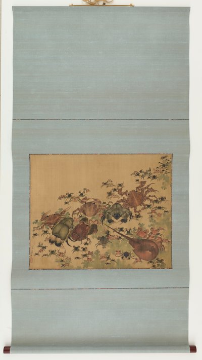Krebsdyr, Edo-perioden, 1825-1830. af Katsushika Hokusai