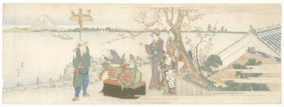 Daikagura-kunstnere, 1801-1805 af Katsushika Hokusai