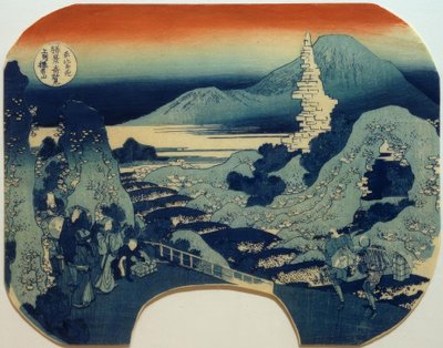 Mount Haruna i provinsen Kôzuke af Katsushika Hokusai