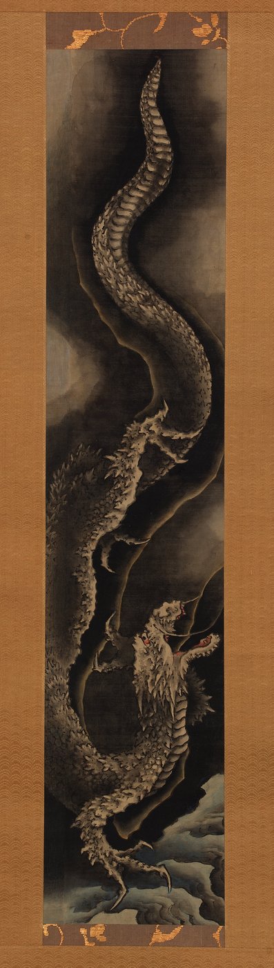 Nedstigende drage af Katsushika Hokusai
