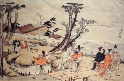 De 36 digtere af Katsushika Hokusai