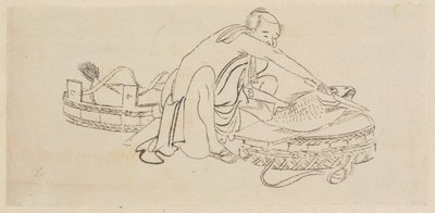 Fiskesælger af Katsushika Hokusai
