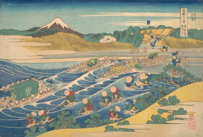 Fuji, fra Kanayaonto Urbanity Kanayano Fuji, fra Teseries Tir. . . , myg. 1830-32. af Katsushika Hokusai