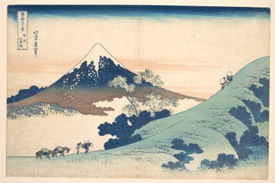 Fuji set fra Inume-passet () af Katsushika Hokusai