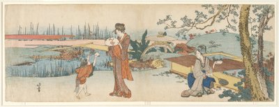 Guldfiskforhandler af Katsushika Hokusai
