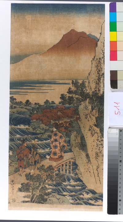 Harumichi no Tsuraki af Katsushika Hokusai