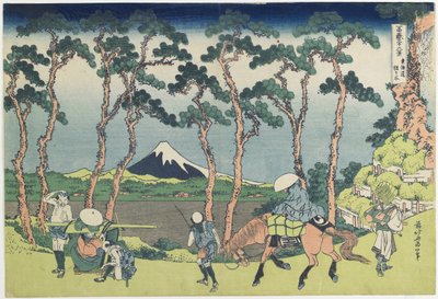 Hogaya Onteto_Kaido_Roa d, 1831-1834 af Katsushika Hokusai