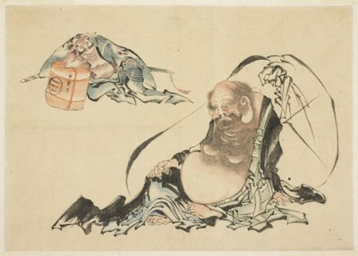 Hotei plan d Asahina Sabrole c person g (Too) s hus t che s) af Katsushika Hokusai
